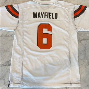 Baker Mayfield Away Nike Jersey / Youth XL